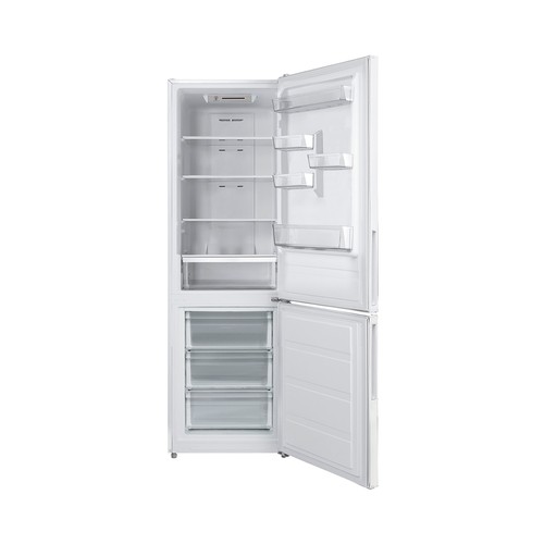 Frigorífico combi EDESA EFC-1821 NF WH NO FROST, clasificación energética: F, H: 188cm, A: 59,5cm, F: 63cm, capacidad total: 310L.