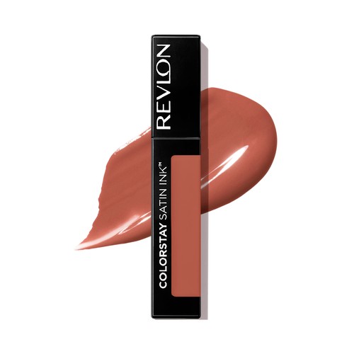 REVLON Colostay satin ink tono 002 Wild ride. Pintalabios líquido de larga duración y acabado satinado.