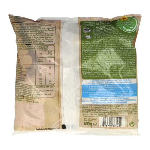 AUCHAN Bocaditos de patata ultracongelados 500 g. Producto Alcampo