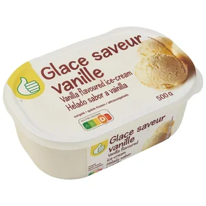 PRODUCTO ECONÓMICO ALCAMPO Tarrina de helado sabor a vainilla 1 l.