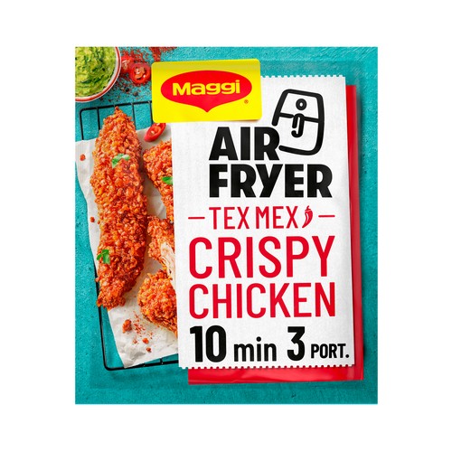 .MAGGI Sazonador estilo texmex crispy chicken para air fryer 66g