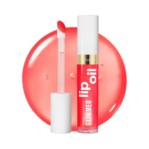 REVLON Super lustrous glimmer tono 003 Glow mama Aceite labial con efecto hidratante.
