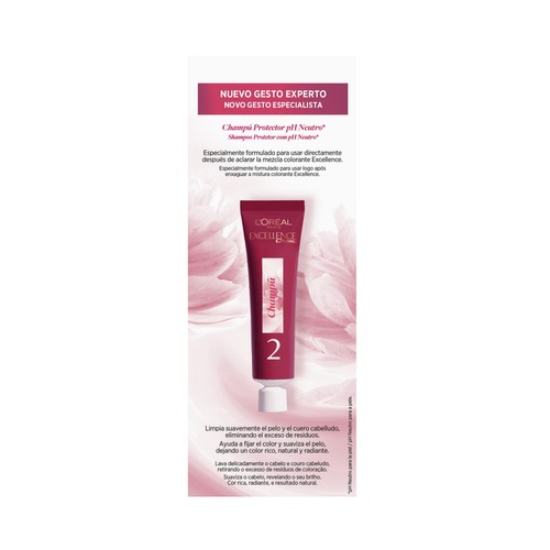 L´ORÉAL PARIS Excellence creme Tinte de pelo permanente tono 6.46 Cobrizo caoba.