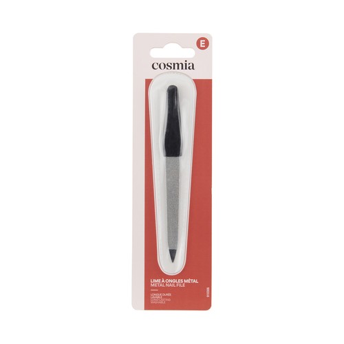 COSMIA Lima de uñas metálica lavable.