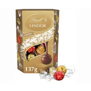 LINDT Bombones lindor surtido 137 g.