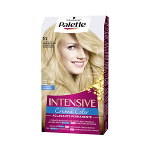 Imagen de PALETTE Aclarante permanente intenso (hasta 4 tonos menos), tono 010 rubio muy claro PALETTE Intensive creme color.