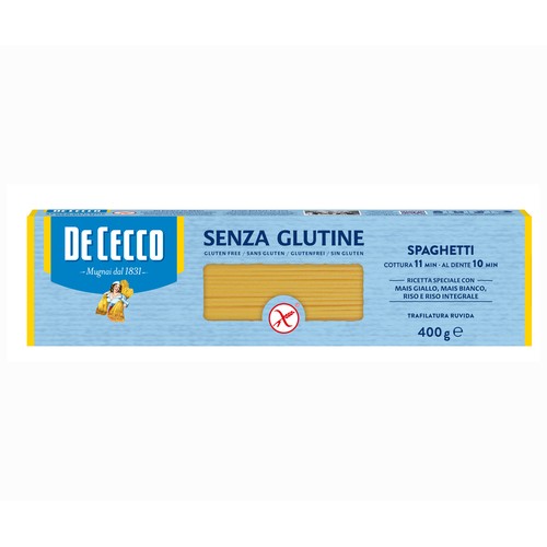 DE CECCO Spaghetti sin gluten 400 gr.