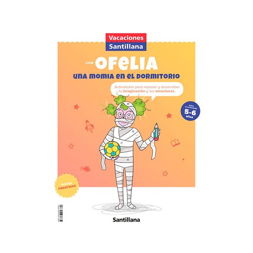Vacaciones 6 infantil (5 años), cuaderno de actividades. SANTILLANA