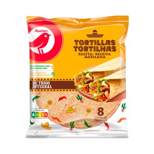 Imagen de PRODUCTO ALCAMPO Tortillas de trigo integrales 8 uds. 320 g