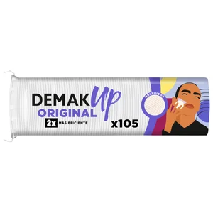 DEMAK UP Original Algodones (discos redondos) desmaquillantes multiusos 105 uds.