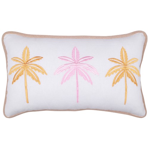 Cojín estampado Tropic Fusion 30x50cm 100% algodón poliéster. ACTUEL
