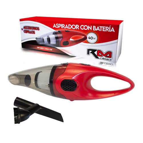Aspirador de mano por batería de 40W ROLMOVIL.