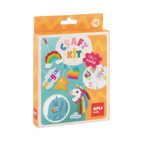 Set de manualidades, diseño unicornio. APLI KIDS