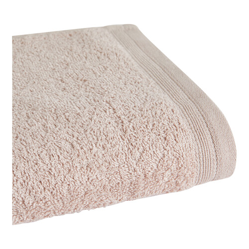 Toalla de lavabo 100% algodón color beige, 360g/m² ACTUEL.