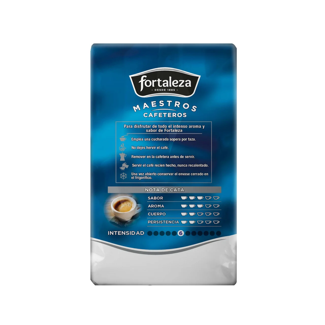 Café molido descafeinado natural 400 g.
