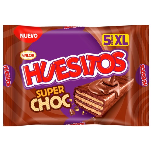 Barritas de huesitos tamaño XL HUESITOS SUPERCHOC XL 5 uds. 230 g.