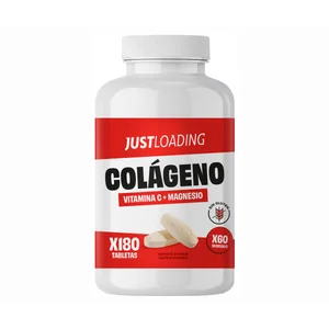 JUST LOADING Complemento alimenticio con colágeno, vitamina C y magnesio 180 uds. 138 gr.