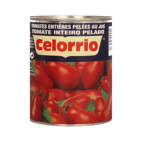 CELORRIO Tomate entero pelado 480 g.