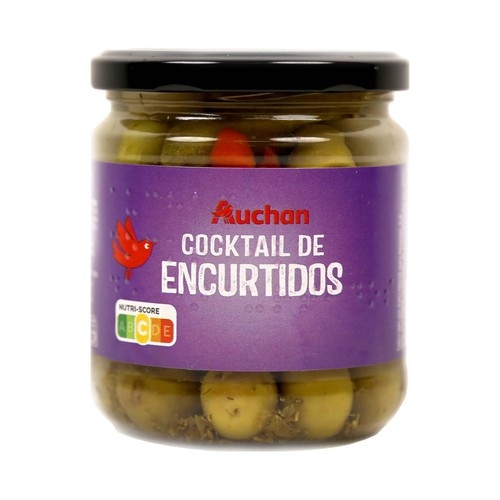 PRODUCTO ALCAMPO Encurtidos surtidos frasco de 190 g.