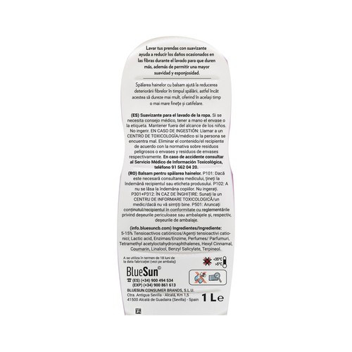 LA ANTIGUA LAVANDERA Suavizante esencia violeta 1L 45 lavados