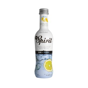 MG SPIRIT Gin tonic, listo para tomar MG SPIRIT botella de 27,5 cl.
