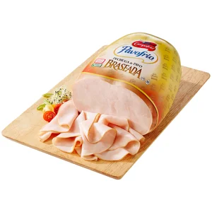 CAMPOFRÍO Pechuga de pavo braseada al corte. - Loncha normal 2 a 3 mm