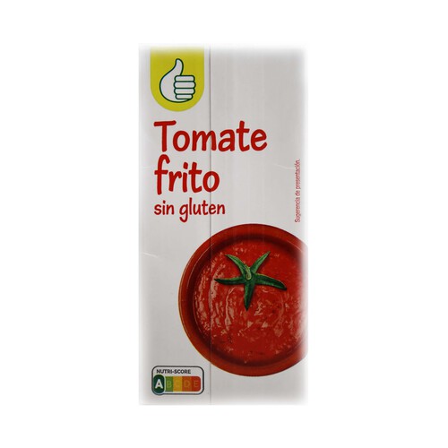 PRODUCTO ECONÓMICO ALCAMPO Tomate frito brik de 390 g.