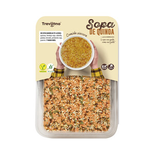 Sopa de quinoa deshidratada TREVIJANO 200 gramos