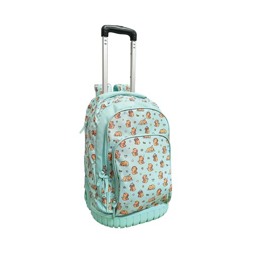 Mochila con ruedas 18x32x43 cm Dulce Capivara. MITOS