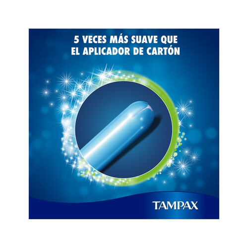 TAMPAX Tampones super con aplicador TAMPAX Pearl 24 uds