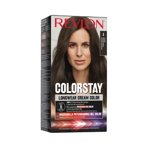 REVLON Coloración permanente tono 4 Castaño REVLON Colorstay.
