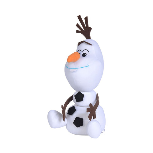 Peluche Olaf 30cm con piezas de velcro, DISNEY FROZEN.