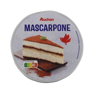 Imagen de AUCHAN Queso mascarpone 250 g. Producto Alcampo