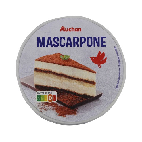 AUCHAN Queso mascarpone 250 g. Producto Alcampo