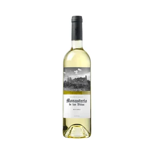 MONASTERIO DE LAS VIÑAS Vino blanco con D.O.P Cariñena MONASTERIO DE LAS VIÑAS botella de 75 cl.