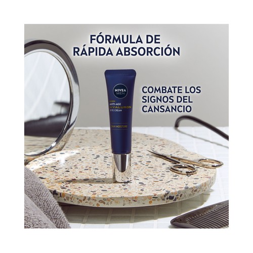 NIVEA Men anti-age hyaluron Contorno de ojos antiedad 15 ml.