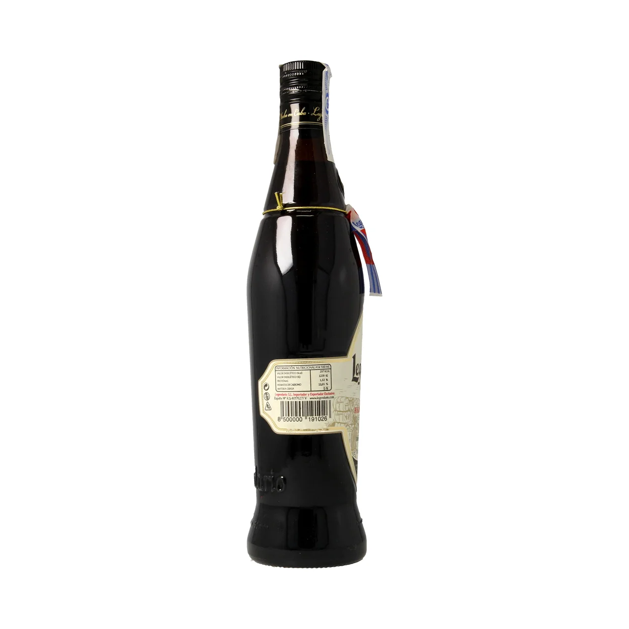 LEGENDARIO Ron añejo de 7 años, elaborado en Cuba LEGENDARIO botella de 70 cl.