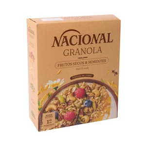 NACIONAL Cereales granola de avena integral con miel 300 g.