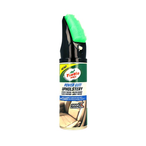 Espuma limpiadora de tapicerías de 400 mililitros, TURTLE WAX.