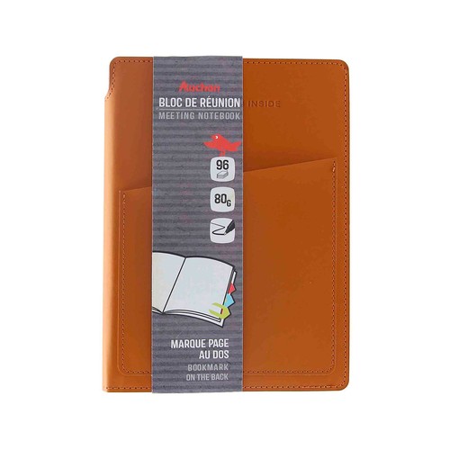 Cuaderno Reuniones A5 80G 96H C/Bolsillo Papel FSC PRODUCTO ALCAMPO