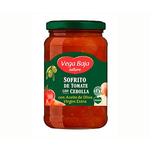 Vega Baja Sofrito de Tomate y Cebolla Aove 330 G.