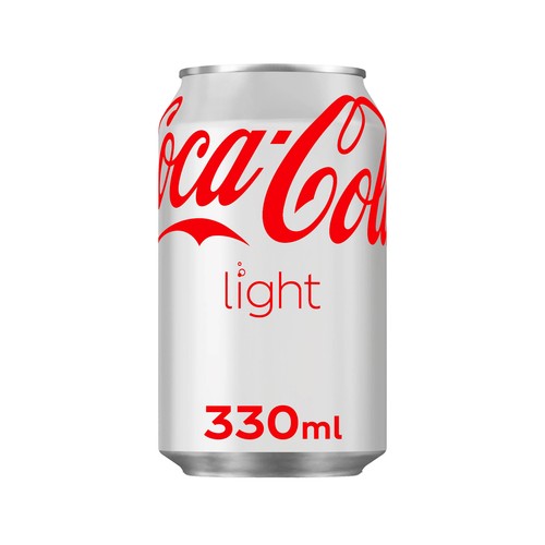COCA COLA LIGHT Refresco de cola Light lata de 330 ml.