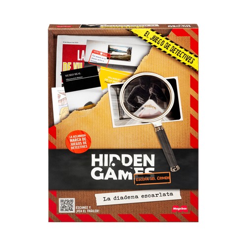 Juego de detectives Hidden Games, modelos surtidos +14 Años MAGIC BOX