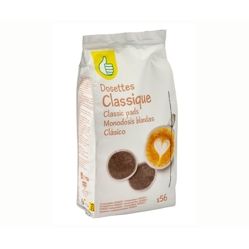PRODUCTO ALCAMPO Monodosis de café clásico auchan