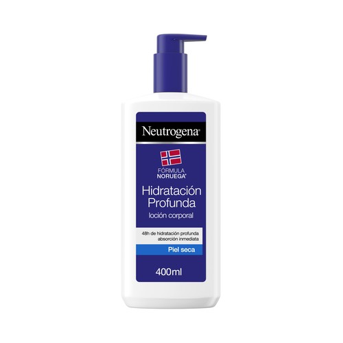 NEUTRÓGENA Loción corporal con acción hidratación profunda, especial pieles secas NEUTRÓGENA 400 ml.