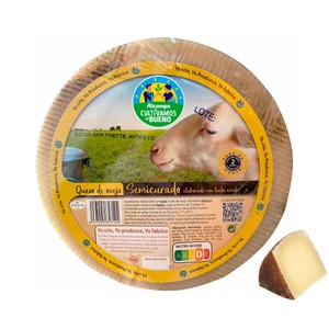 Imagen de ALCAMPO CULTIVAMOS LO BUENO Queso de oveja semicurado, leche cruda - Trozo