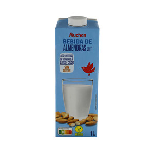 PRODUCTO ALCAMPO Bebida de almendras con alto contenido de vitaminas A, D y B12 y calcio PRODUCTO ALCAMPO 1 l.