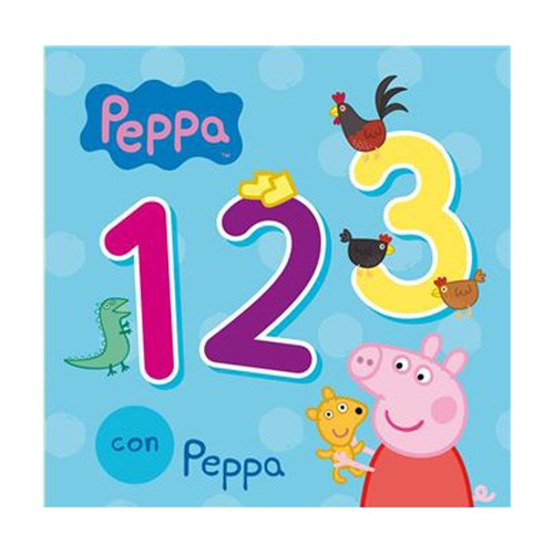 123 con Peppa (Peppa Pig. Pequeñas Manitas), HASBRO.