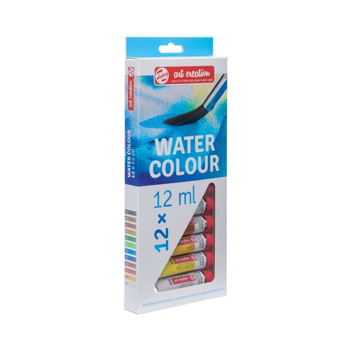 Set TALENS ARTCREATION de 12 tubos de acuarela de 12 ml