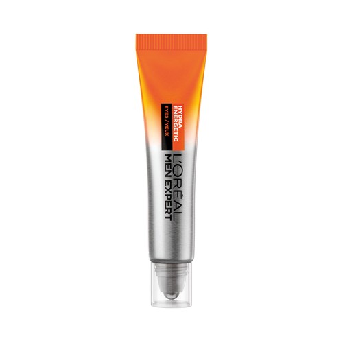 L´ORÉAL PARIS Men expert Hydra energetic Roll on de ojos antifatiga, anti bolsas y anti ojeras 10 ml.